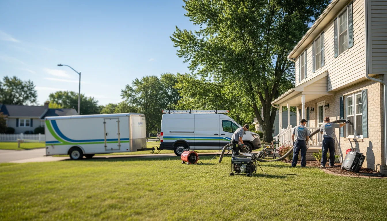 Flooded Basement Restoration And Cleanup With Repair in Moro, AR near me